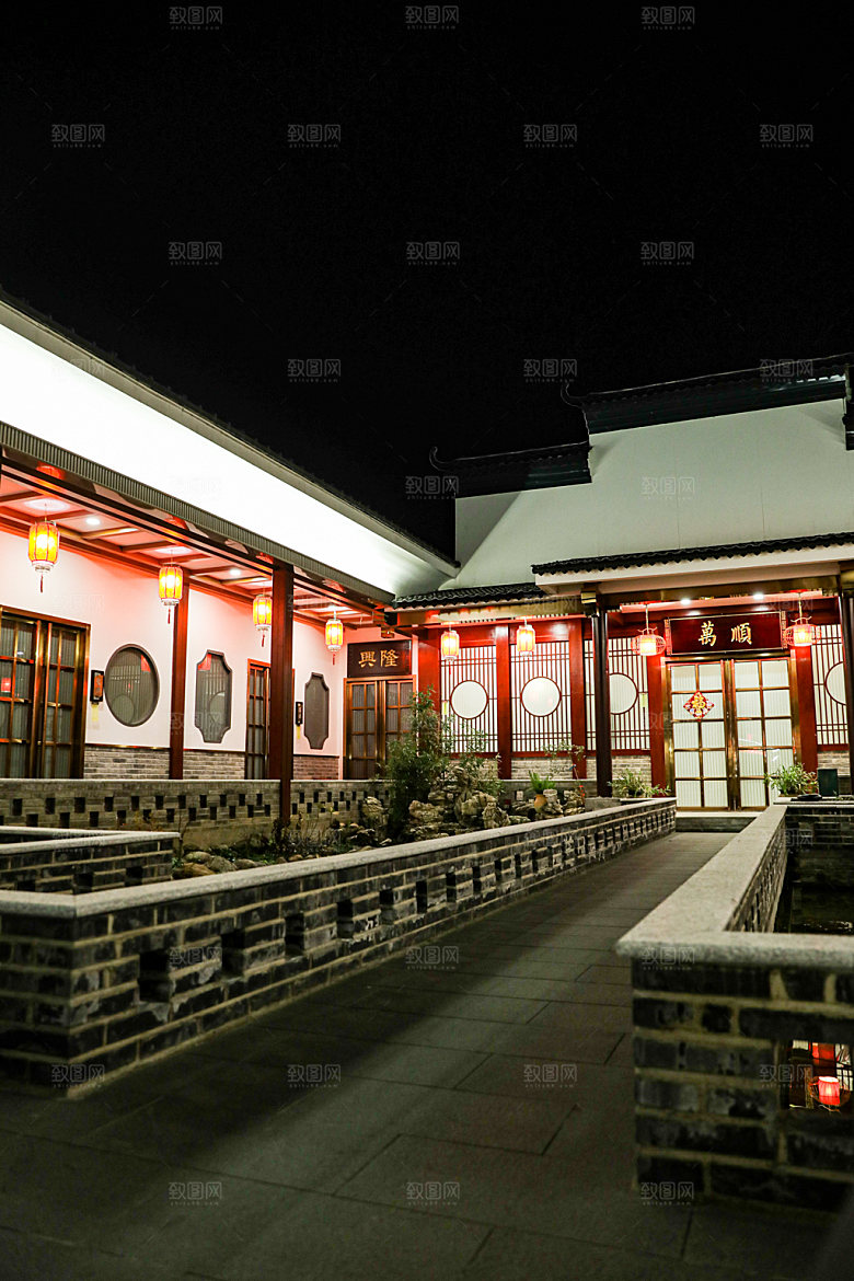 饭店酒家菜品摄影图