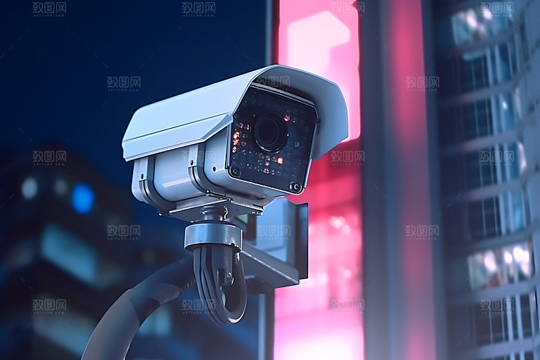监控安全电子眼模型