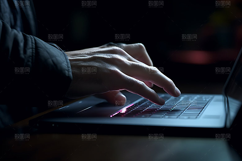 键盘操控商业编辑素材