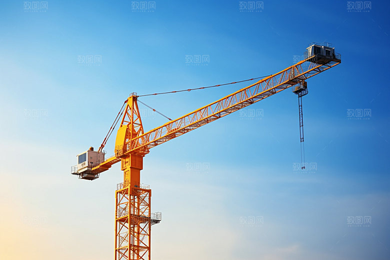 建筑工地楼盘建筑结构摄影图