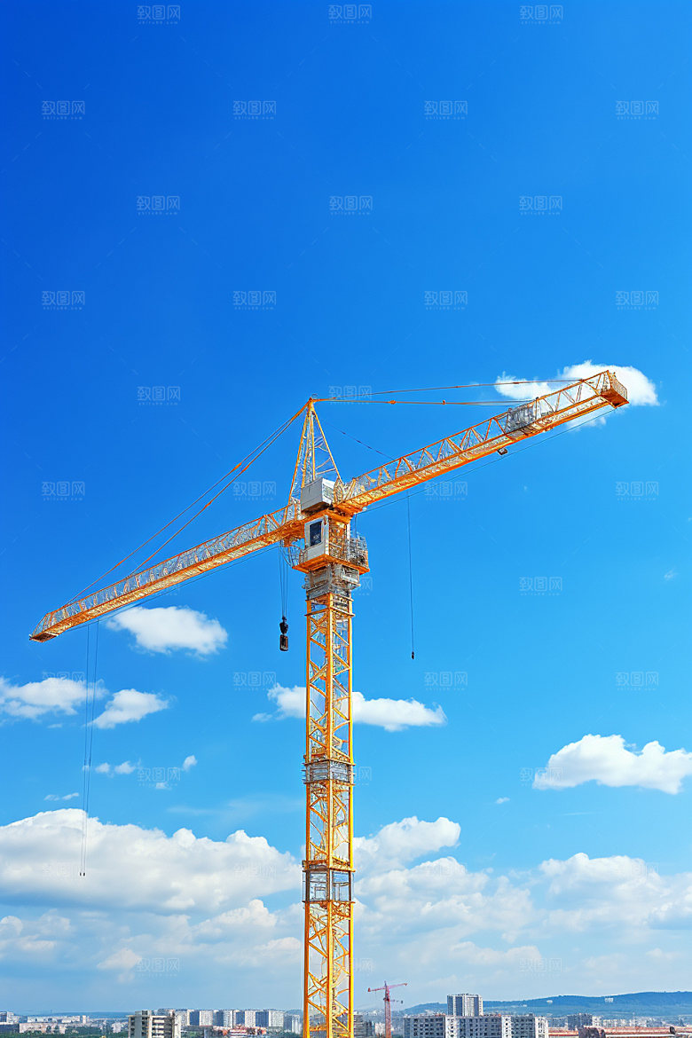 建筑工地楼盘建筑结构摄影图