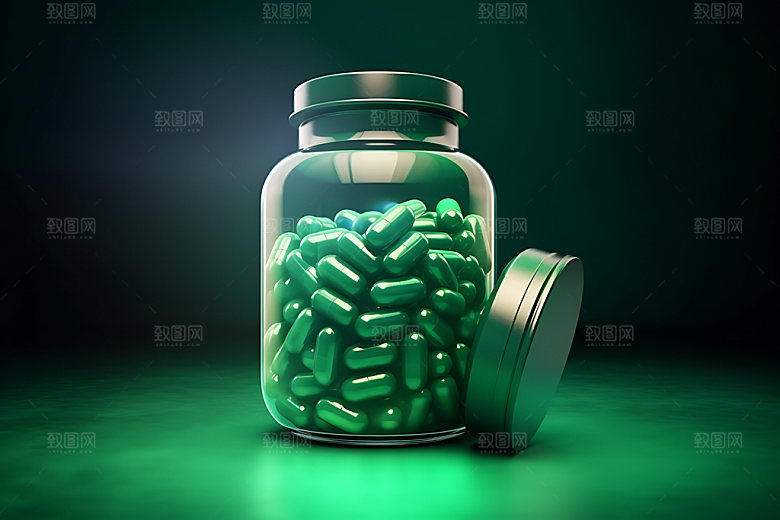 胶囊药片医疗高清素材