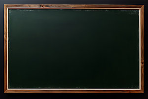 教室黑板课堂立体样机
