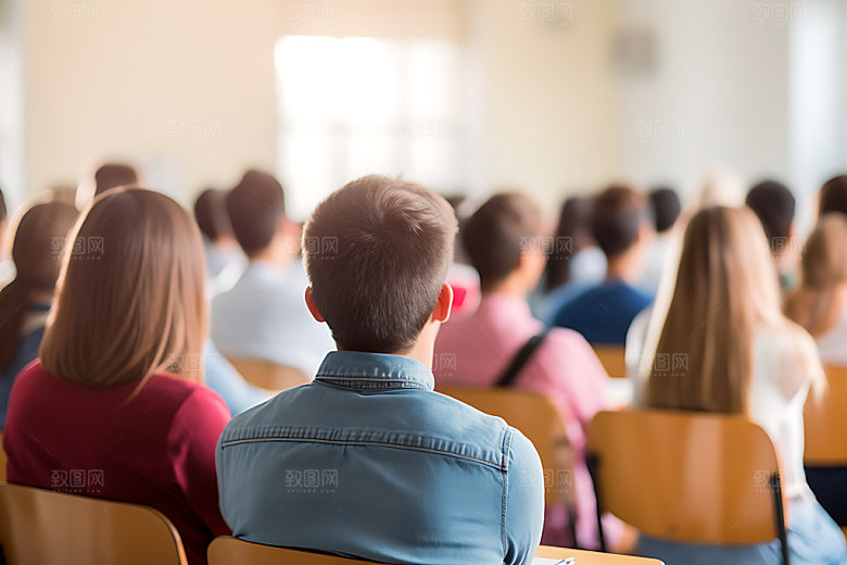学生上课高清教师节摄影图