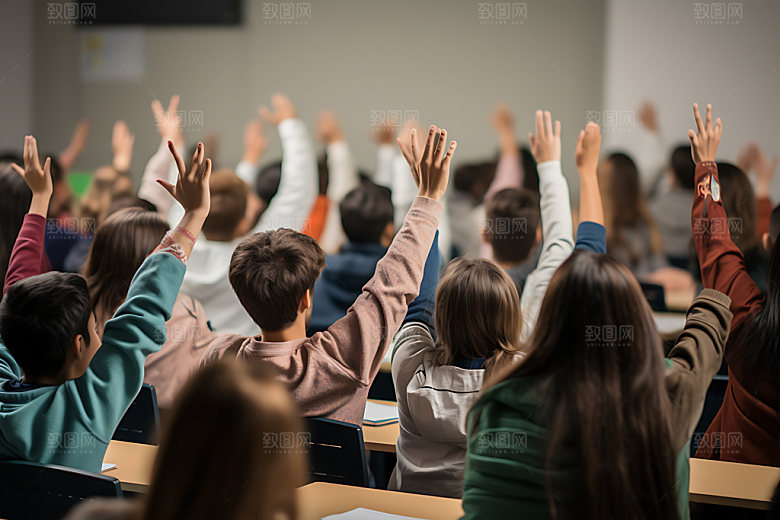 学生上课培训教育摄影图