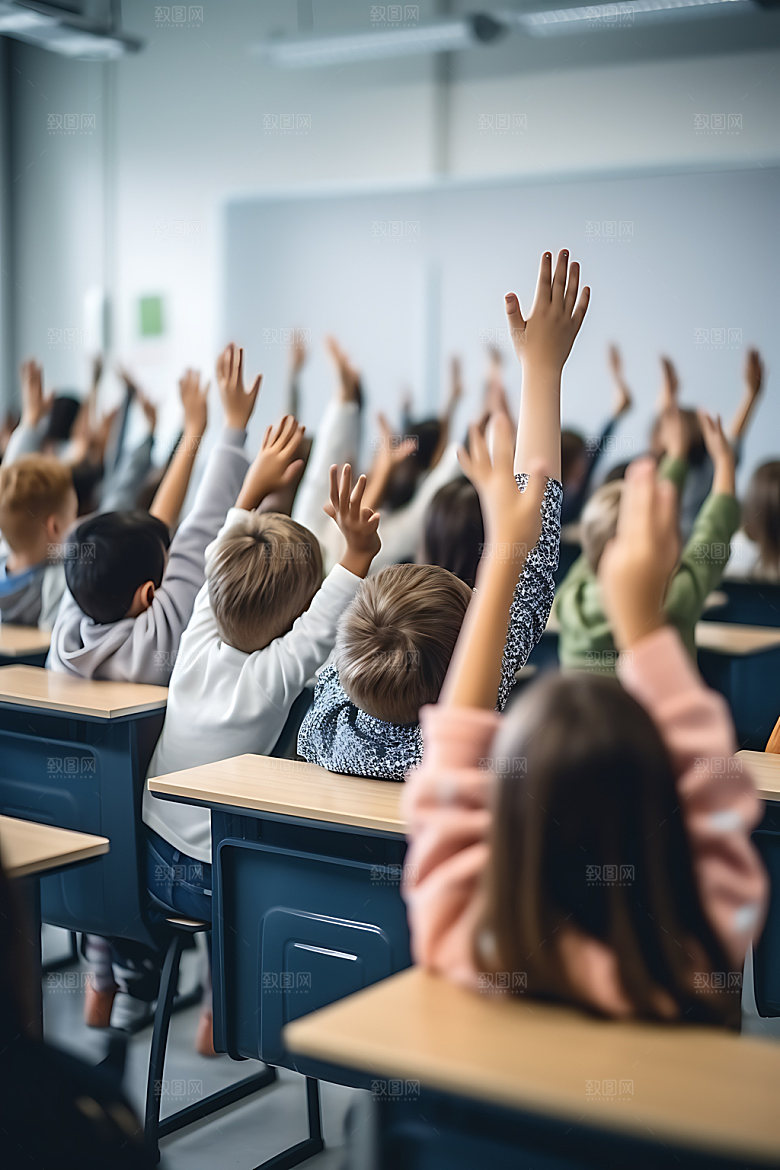 学生上课培训课堂摄影图