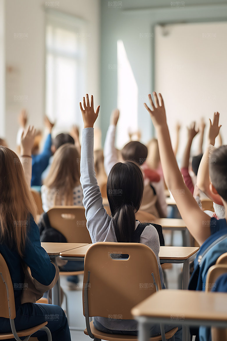 学生上课教育讲课摄影图