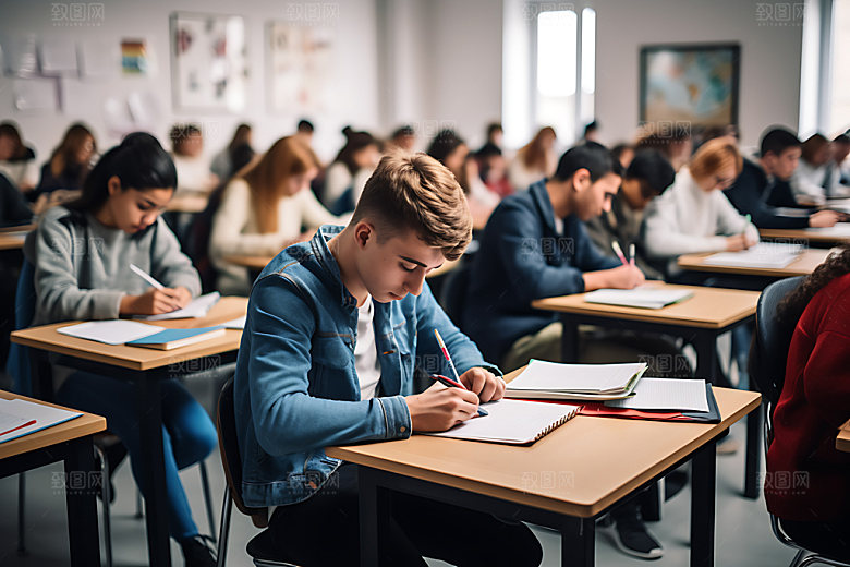 学生上课讲课教师节摄影图