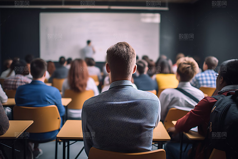 学生上课教育讲课摄影图