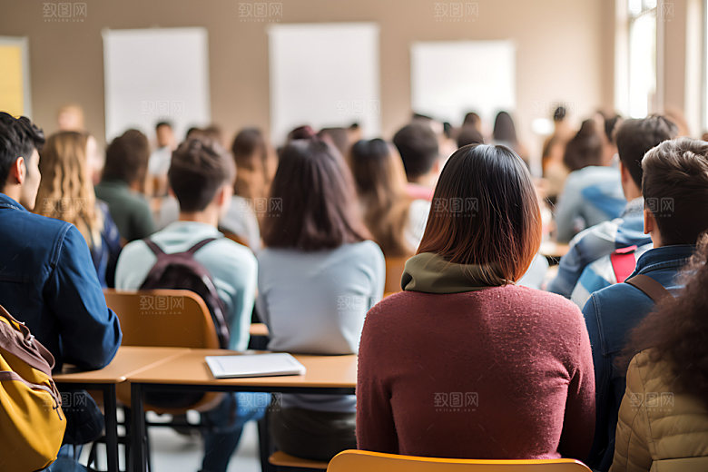 学生上课教育培训摄影图