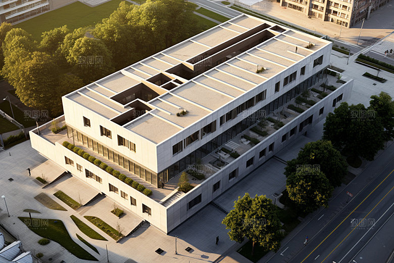 教学楼大学设计效果图