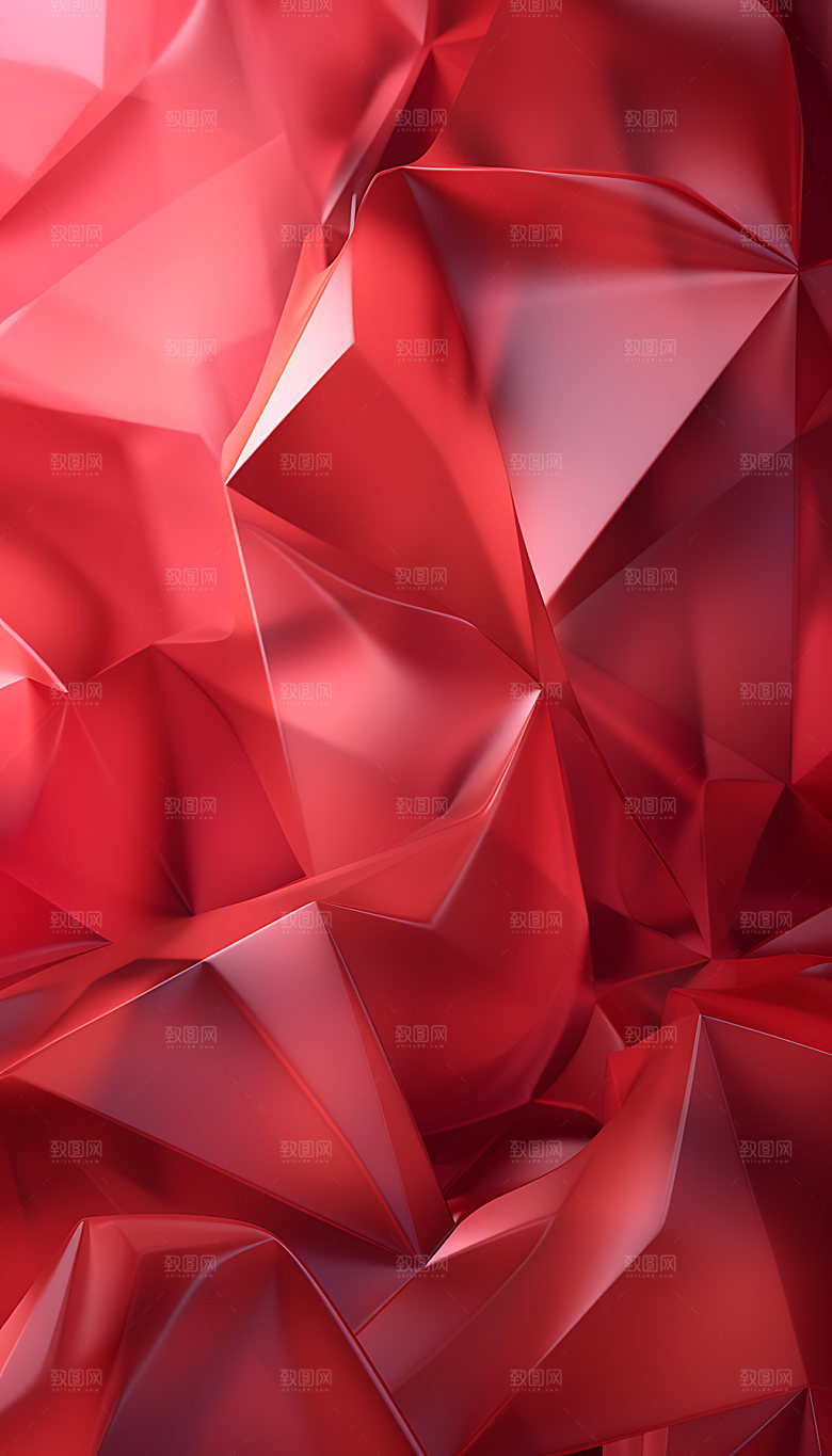 立体几何抽象3D背景