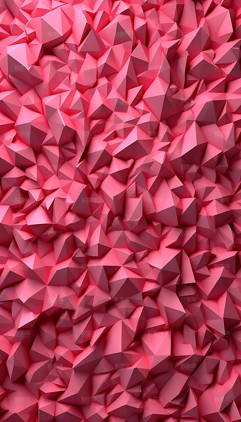 立体几何抽象3D背景