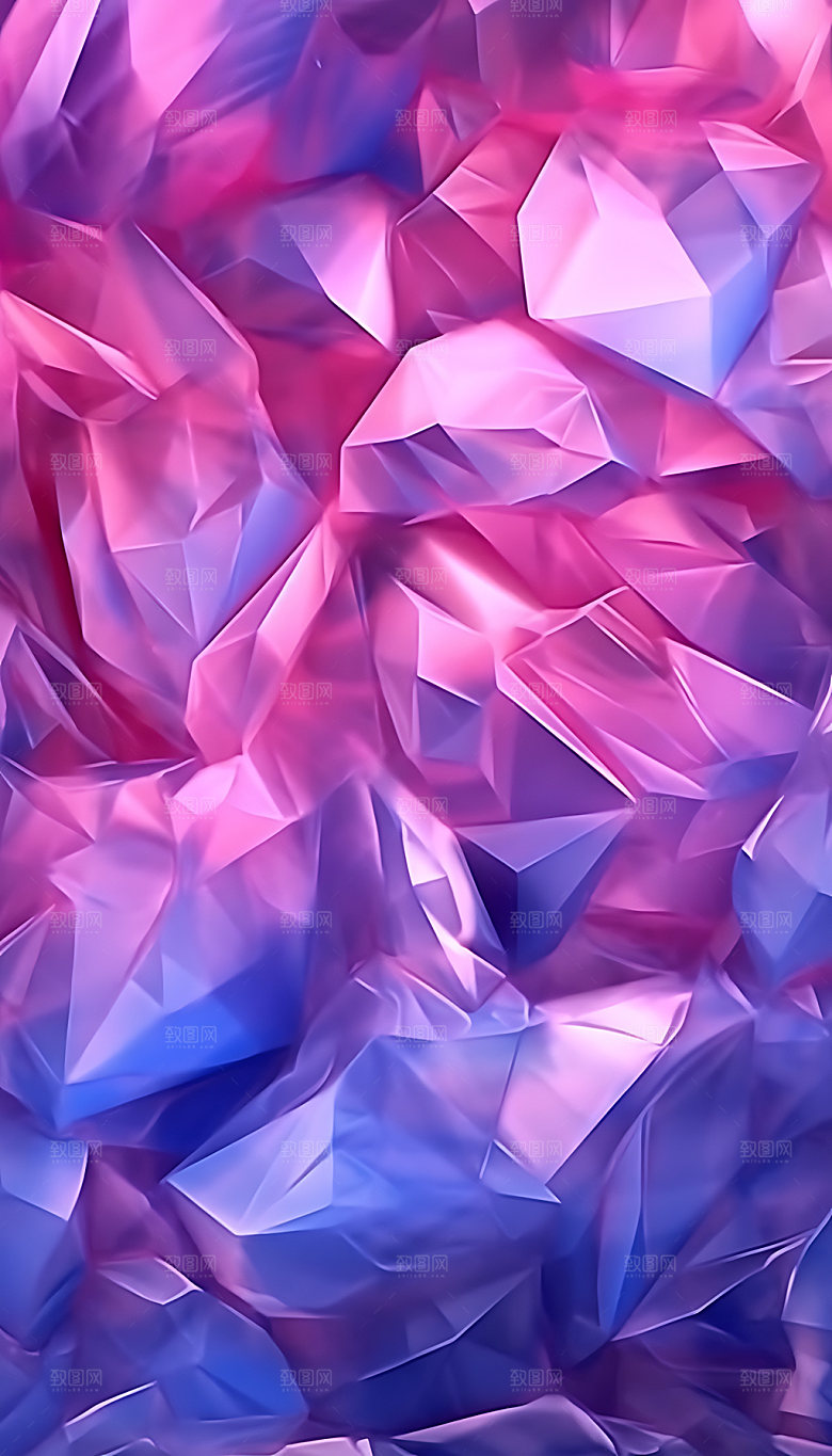 立体几何抽象3D背景