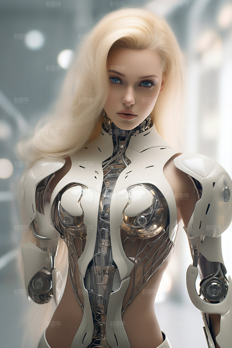 机甲少女3D幻想模型