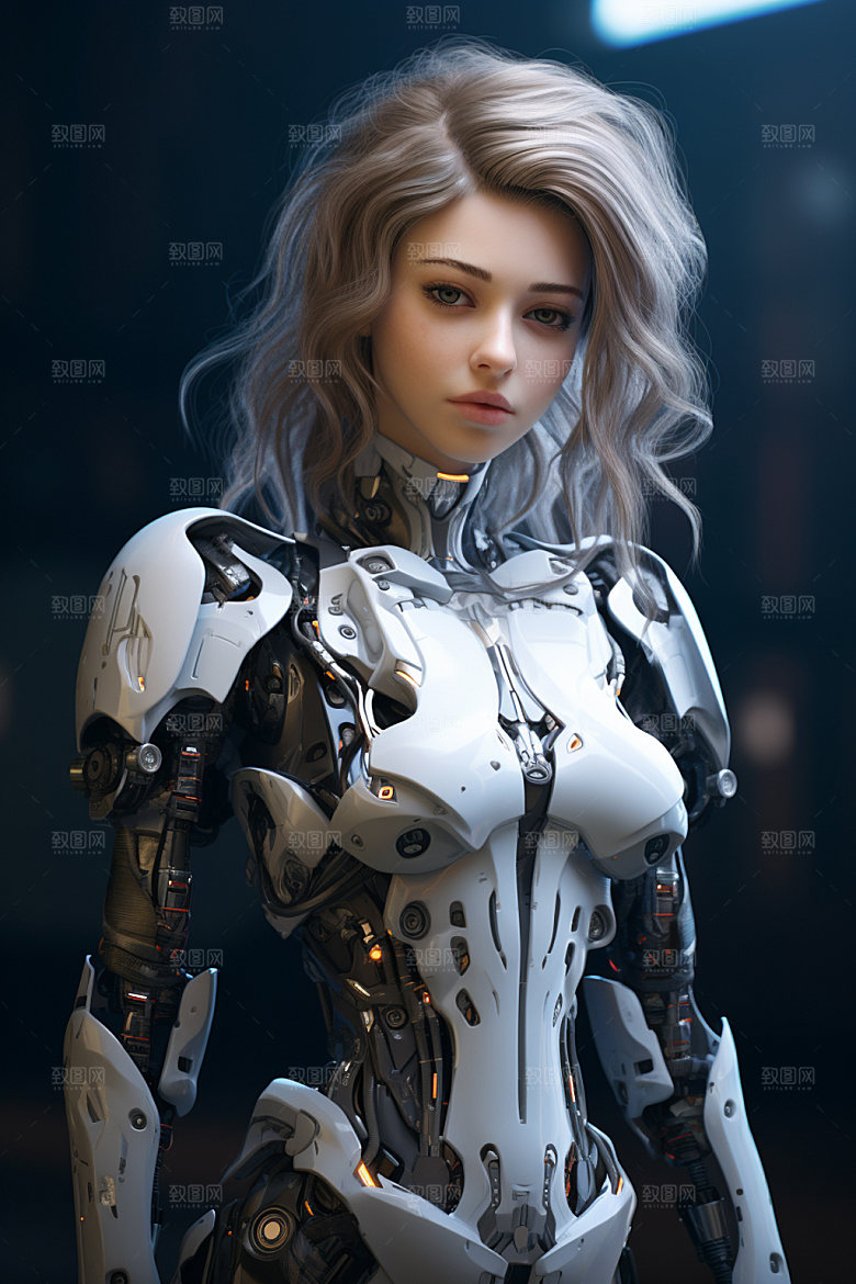 机甲少女科学生态模型