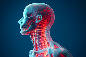 颈椎病人体结构光效插图
