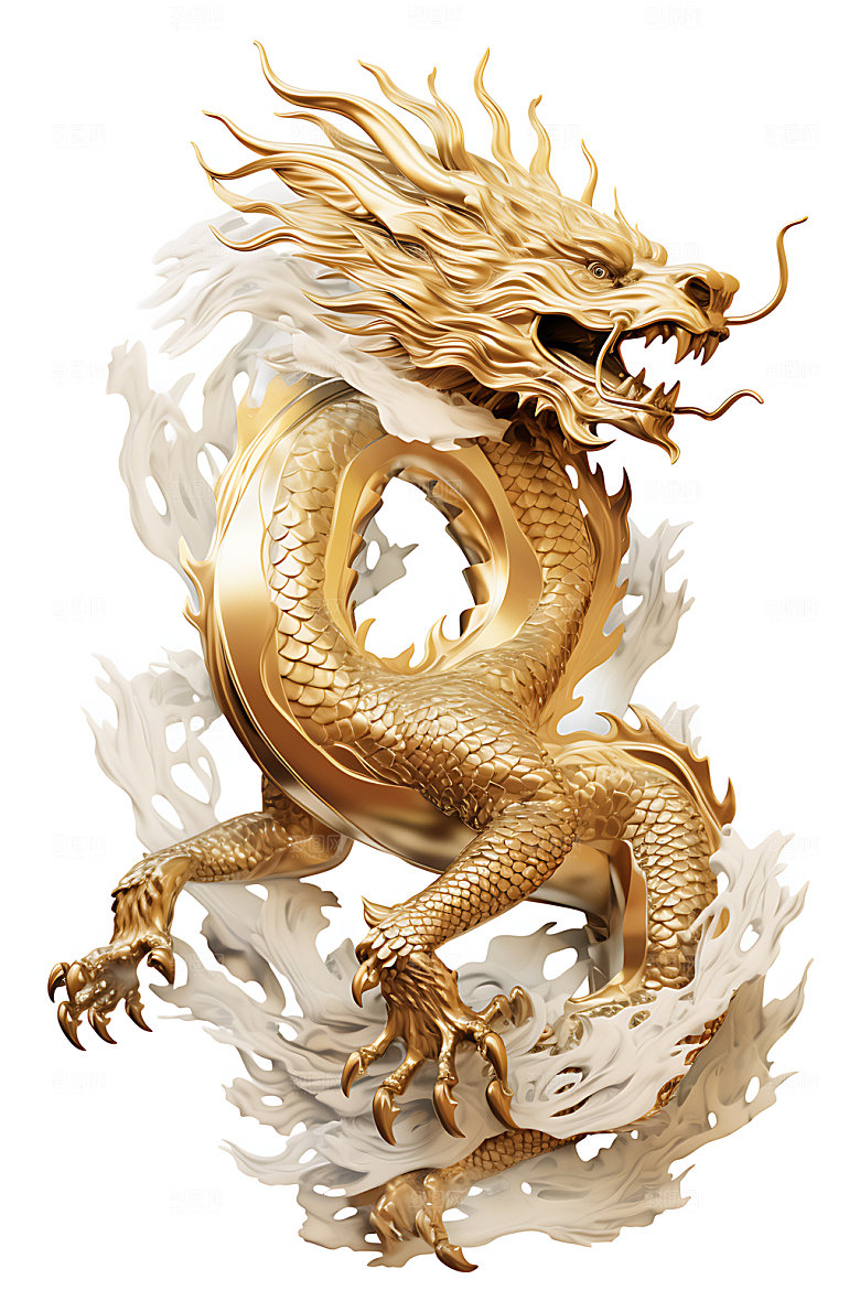 金龙金属蟠龙模型