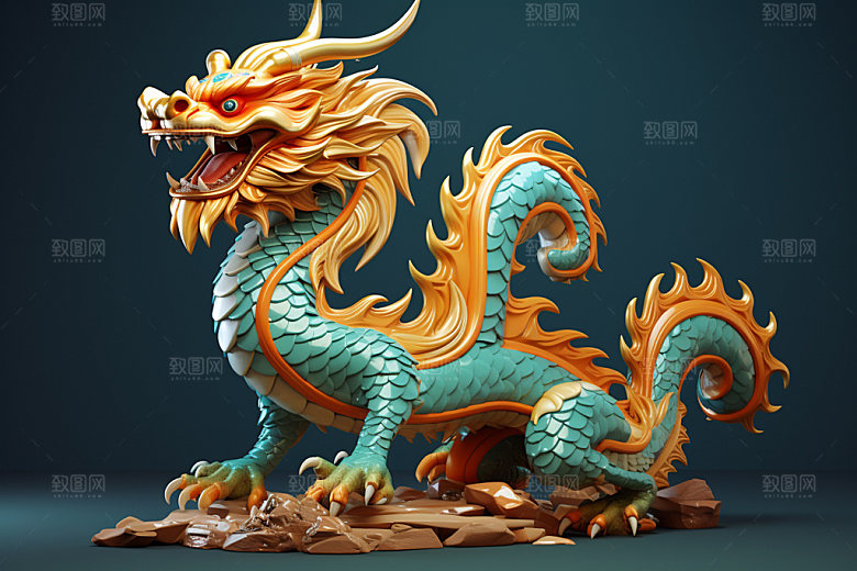 烤鸡翅高清美食摄影图