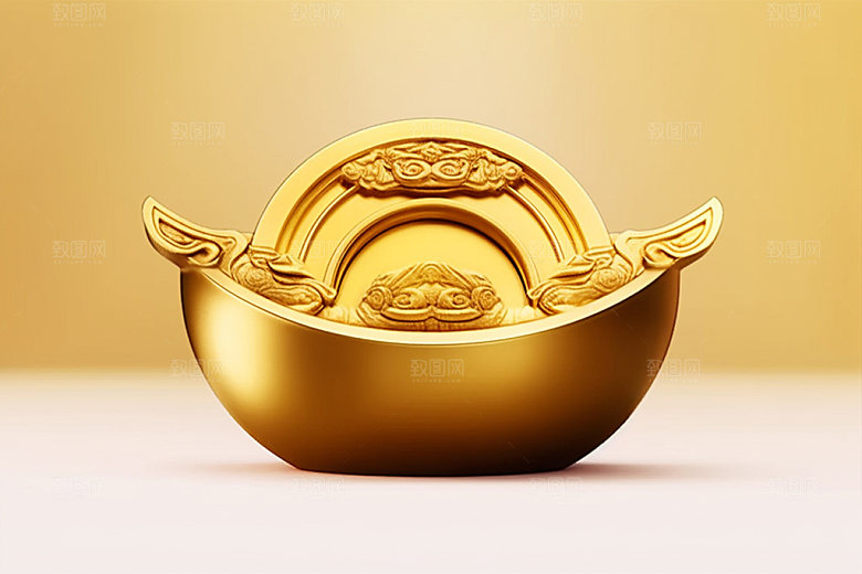 金元宝大促新年元素