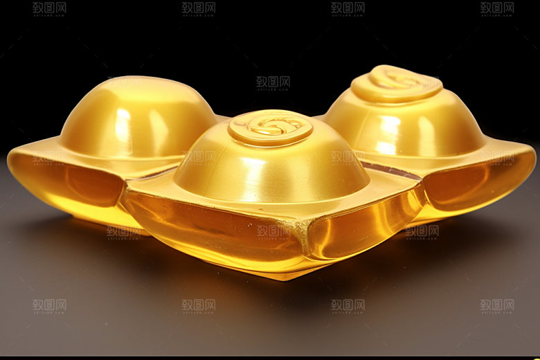 金元宝新春吉祥元素