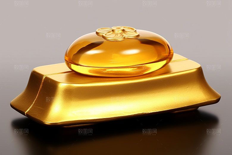 金元宝立体吉祥元素