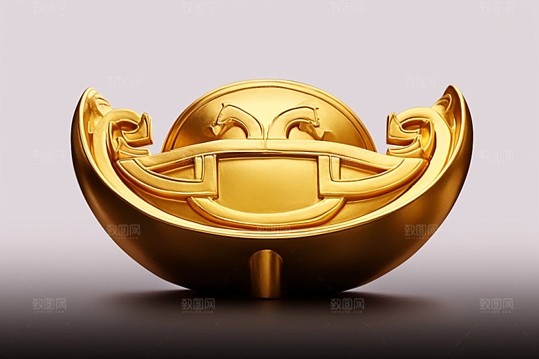金元宝中国年3D元素