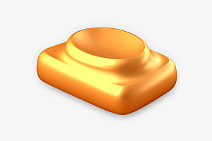 金元宝立体3D元素