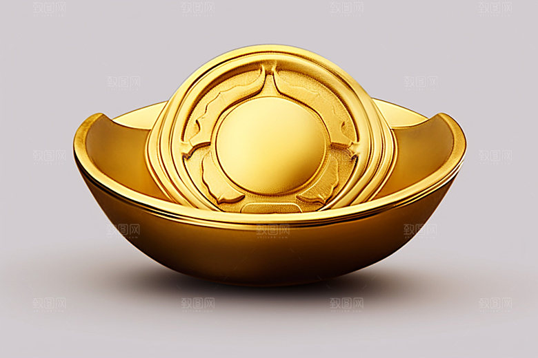 金元宝春节福利元素