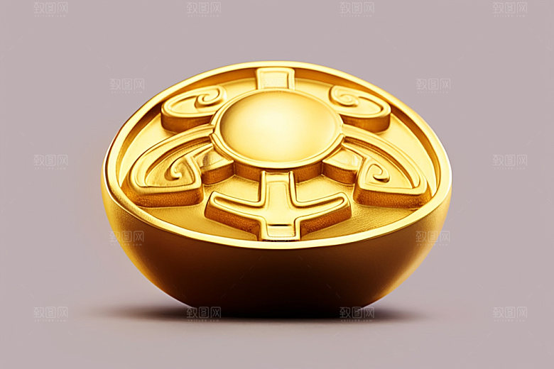 金元宝促销春节元素