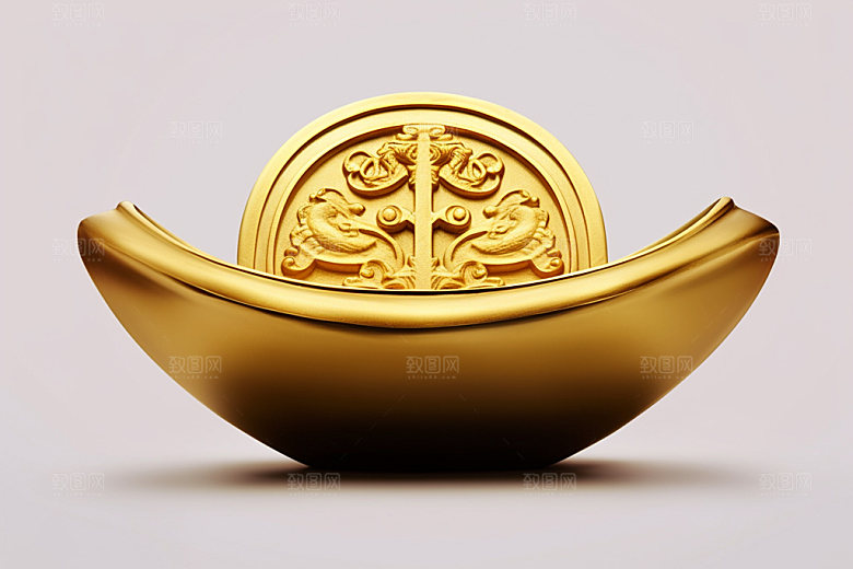 金元宝喜庆大促元素