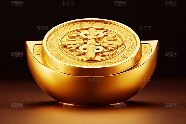 金元宝福利财富元素