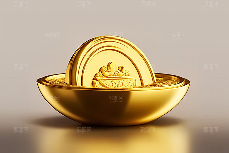金元宝春节促销元素