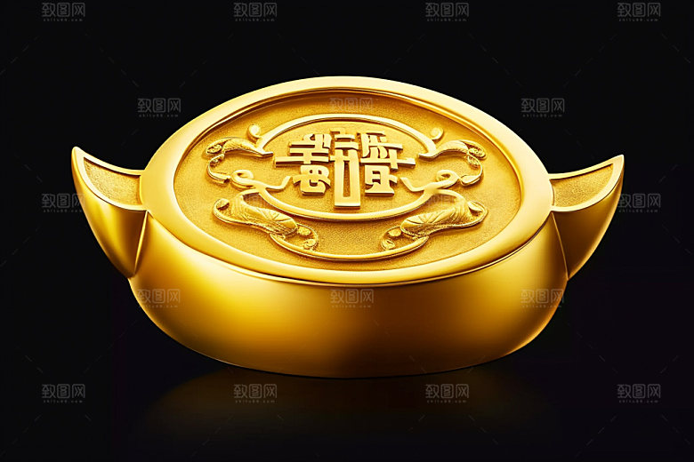 金元宝中国年促销元素
