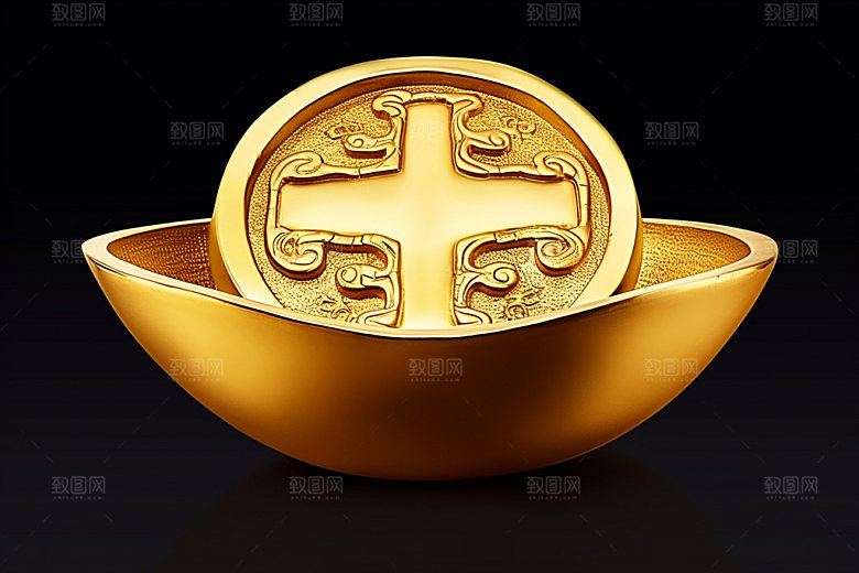 金元宝立体新春元素
