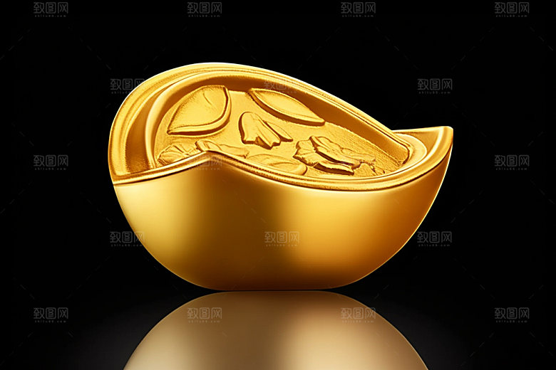 金元宝吉祥促销元素
