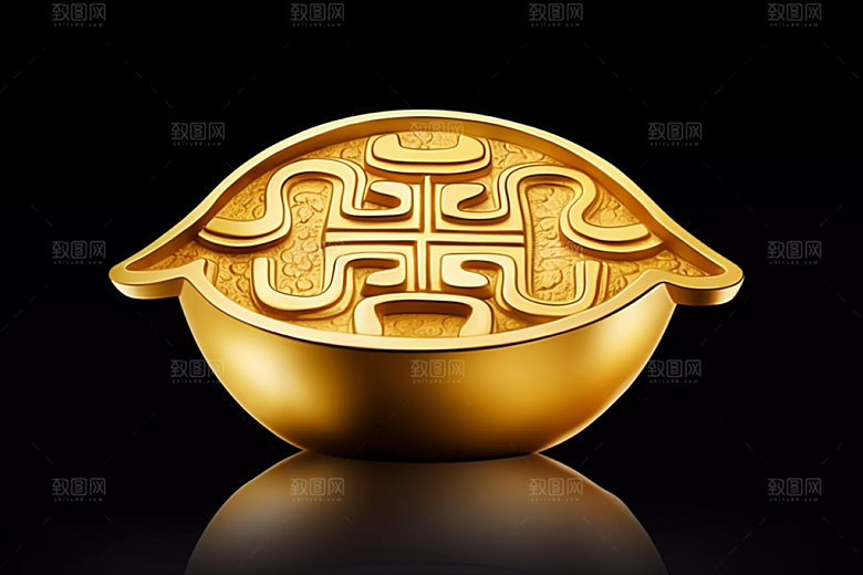金元宝财富春节元素