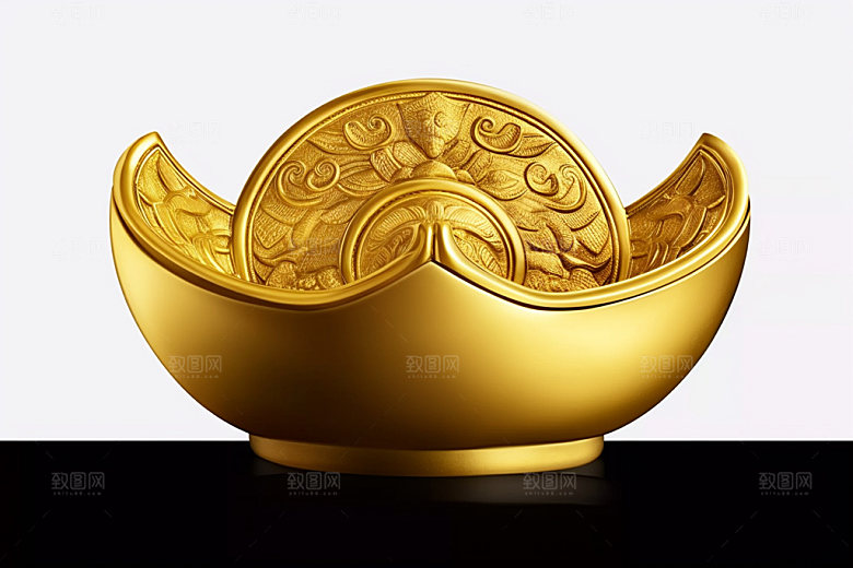金元宝福利财富元素