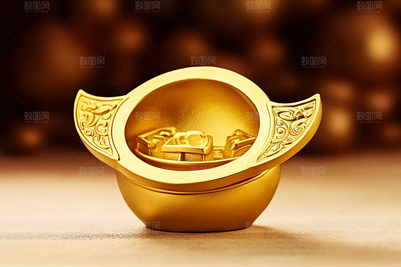 金元宝财富春节元素