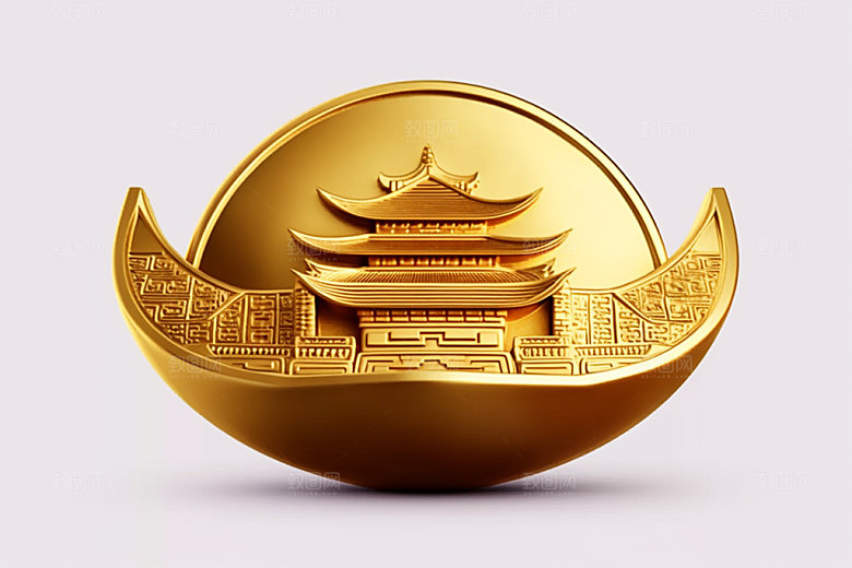 金元宝喜庆新春元素