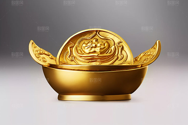 金元宝财富富贵元素