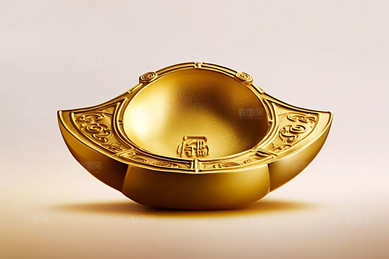 金元宝财富吉祥元素