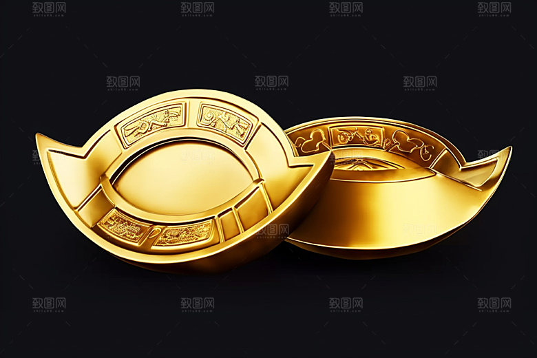 金元宝福利节日元素
