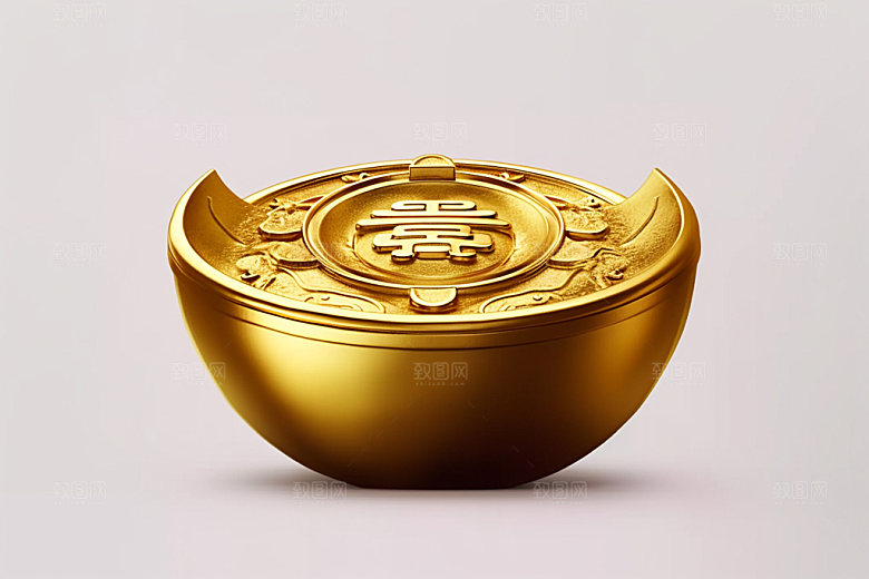 金元宝春节节日元素