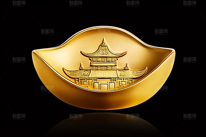 金元宝福利大促元素