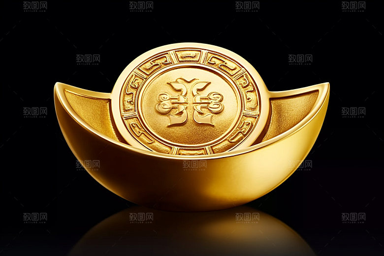 金元宝促销福利元素