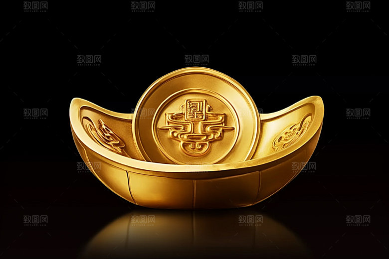 金元宝中国年3D元素