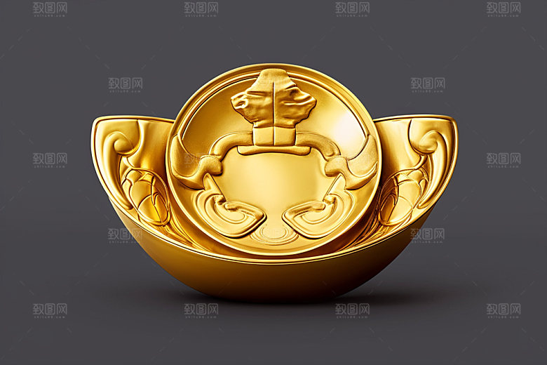 金元宝新春中国年元素