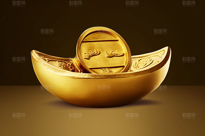 金元宝福利吉祥元素