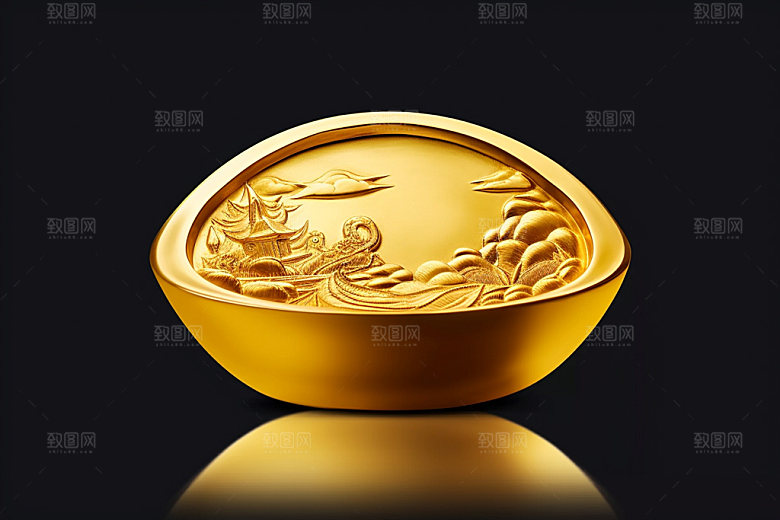 金元宝中国年吉祥元素